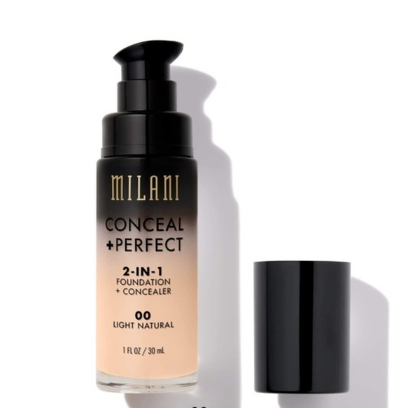 LAST ONE Milani Conceal +Perfect 2 in 1 foundation +concealer - Picture 2 of 8
